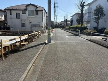 【東京都/三鷹市井口】三鷹市井口6期 新築戸建 前面道路