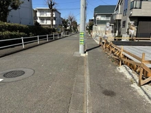 【東京都/三鷹市井口】三鷹市井口6期 新築戸建 前面道路