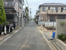 【東京都/三鷹市井口】三鷹市井口4丁目新築戸建 前面道路：公道西側　幅員4.0ｍ
