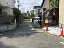 【東京都/武蔵野市境】武蔵野市境3丁目新築戸建 前面道路：北西側 4.5m 公道