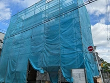 【東京都/三鷹市下連雀】三鷹市下連雀2丁目新築戸建 建築中の外観