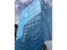 【東京都/三鷹市下連雀】三鷹市下連雀2丁目新築戸建 建築中の外観