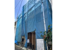 【東京都/新宿区下落合】新宿区下落合4丁目新築戸建 建築中の外観