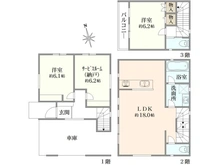 【東京都/新宿区下落合】新宿区下落合4丁目新築戸建 間取り図