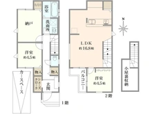 【東京都/杉並区清水】杉並区清水3丁目新築戸建 間取り図