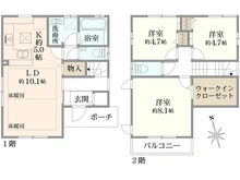 【東京都/小金井市東町】小金井市東町1丁目中古戸建 間取り図