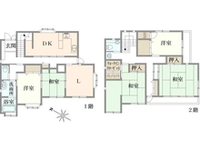 【東京都/西東京市ひばりが丘】西東京市中古戸建 間取り図