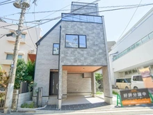 【東京都/杉並区南荻窪】杉並区南荻窪3丁目新築戸建 1号棟／全2号棟 外観：全2号棟 手前側