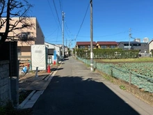 【東京都/三鷹市上連雀】三鷹市上連雀4丁目 新築戸建 1号棟 前面道路