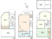 【大阪府/大阪市西淀川区姫島】西淀川区姫島1丁目中古戸建 間取り図