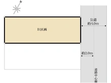 【東京都/大田区大森南】大森南2丁目新築戸建B棟 区画図
