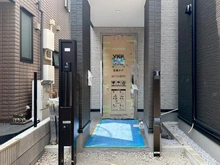 【東京都/大田区西蒲田】大田区西蒲田4丁目　新築戸建A号棟 建築中の外観