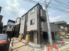 【東京都/大田区西蒲田】大田区西蒲田4丁目　新築戸建B号棟 建築中の外観
