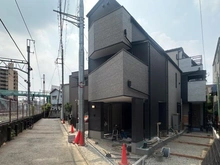 【東京都/大田区西蒲田】大田区西蒲田4丁目　新築戸建B号棟 建築中の外観