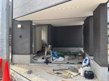 【東京都/大田区西蒲田】大田区西蒲田4丁目　新築戸建B号棟 建築中の外観