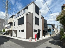 【東京都/大田区多摩川】多摩川1丁目新築戸建2号棟 外観:全3棟