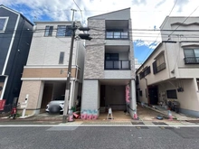 【東京都/大田区東蒲田】大田区東蒲田2丁目 新築戸建て A号棟 外観：全2棟　中央