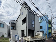 【東京都/大田区中央】大田区中央7丁目新築戸建て 建築中の外観