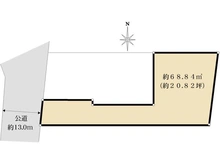 【東京都/大田区矢口】大田区矢口3丁目 中古戸建 区画図