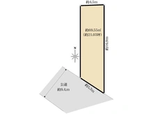【東京都/大田区東矢口】大田区東矢口2丁目　新築戸建 区画図