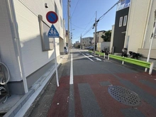 【東京都/大田区萩中】大田区萩中1丁目新築戸建　EXCEL HOME 前面道路