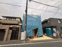 【東京都/大田区久が原】大田区久が原1丁目新築戸建　ミラクラス久が原III A棟 建築中の外観：全2区画　