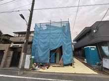 【東京都/大田区久が原】大田区久が原1丁目新築戸建　ミラクラス久が原III A棟 建築中の外観：全2区画　