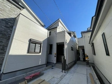 【東京都/大田区西六郷】大田区西六郷1丁目新築分譲住宅全4棟 2号棟 外観：全４棟左から２番目