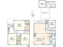 【東京都/大田区西六郷】大田区西六郷1丁目新築分譲住宅全4棟 3号棟 間取り図