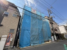 【東京都/大田区東六郷】大田区東六郷1丁目新築戸建 建築中の外観