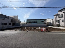 【東京都/大田区久が原】大田区久が原3丁目新築戸建 A号棟 現地（建築前）：全4棟　一番右