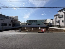 【東京都/大田区久が原】大田区久が原3丁目新築戸建 B号棟 現地（建築前）：全4棟　右から2番目