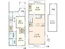 【東京都/大田区久が原】大田区久が原3丁目新築戸建 C号棟 間取り図