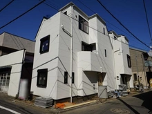 【東京都/大田区下丸子】大田区下丸子1丁目　新築戸建てA号棟 建築中の外観：全２棟・手前