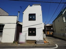 【東京都/大田区下丸子】大田区下丸子1丁目　新築戸建てA号棟 建築中の外観：全２棟・真ん中