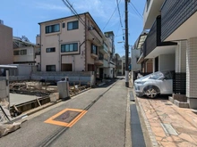 【東京都/大田区千鳥】大田区千鳥2丁目新築戸建　1号棟 前面道路
