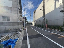 【東京都/大田区大森南】大田区大森南4丁目新築戸建A号棟 前面道路