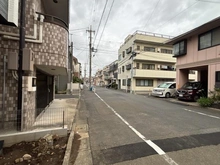 【東京都/大田区新蒲田】大田区新蒲田3丁目　新築戸建B号棟 前面道路
