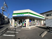 【東京都/大田区中央】大田区中央8丁目　新築戸建て2号棟 ファミリーマート 大田中央三丁目店（現地より約200m）