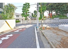 【東京都/大田区南久が原】大田区南久が原1丁目新築戸建2号棟 前面道路