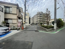 【東京都/葛飾区西亀有】葛飾区西亀有1丁目　1号棟 前面道路