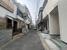 【東京都/江戸川区江戸川】江戸川1丁目　新築戸建 前面道路