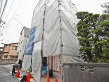 【東京都/葛飾区宝町】葛飾区宝町2丁目　新築戸建 建築中の外観