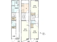 【東京都/墨田区向島】墨田区向島5丁目　中古戸建 間取り図