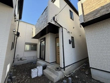 【東京都/葛飾区奥戸】葛飾区奥戸4丁目　新築戸建　A号棟 建築中の外観：全9棟現場