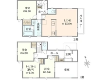 【東京都/江戸川区大杉】江戸川区大杉1丁目　2号棟 間取り図