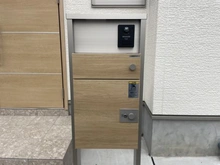 【千葉県/市川市大和田】市川市大和田5丁目 カラーインターフォンと郵便ボックス