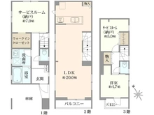 【千葉県/市川市新田】市川市新田2丁目　No.4 間取り図