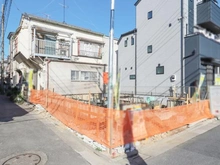 【東京都/江戸川区興宮町】江戸川区興宮町　新築戸建 建築中の外観