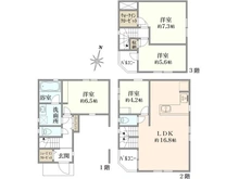 【東京都/江戸川区興宮町】江戸川区興宮町　新築戸建 間取り図